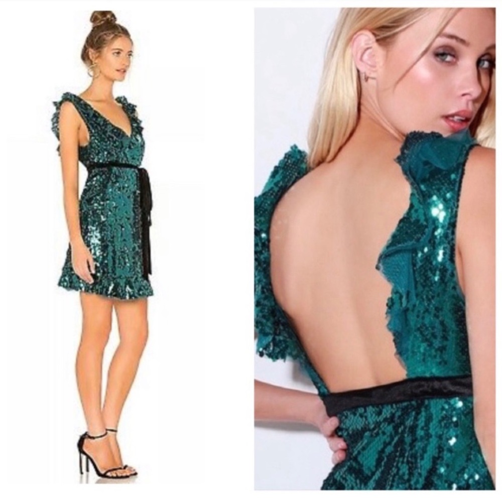 NWT Free People Sequin Siren Dress